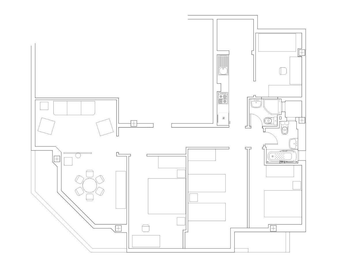 4 Bedrooms -Seneca Center Apartment Alicante Exteriör bild